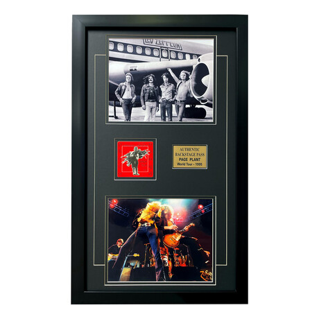 Led Zeppelin // Original Backstage Pass Collage