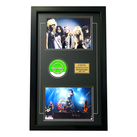 Guns N' Roses // Original Backstage Pass Collage