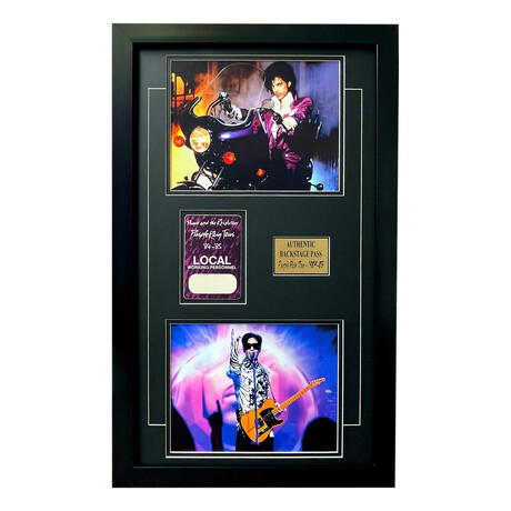 Prince // Original Backstage Pass Collage