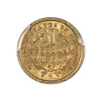 1850-O U.S. $1 Gold Liberty // PCGS Certified AU55