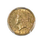 1850-O U.S. $1 Gold Liberty // PCGS Certified AU55