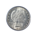 1893 Barber Silver Half Dollar // PCGS Certified MS62