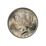 U.S. Peace Silver Dollar (1922-1926) // Mint State Condition // Icons of American Coinage Series // Deluxe Display Box