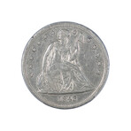 1843 Seated Liberty Dollar // PCGS Certified XF40