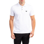 Solid Polo Shirt // White (XL)