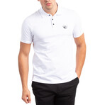 Solid Polo Shirt // White (XL)