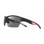 Jett Polarized Sunglasses // Matte Black Frame + Gray Lens