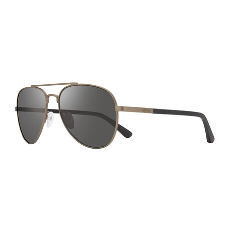 Raconteur II Polarized Sunglasses // Matte Gunmetal Frame + Gray Lens