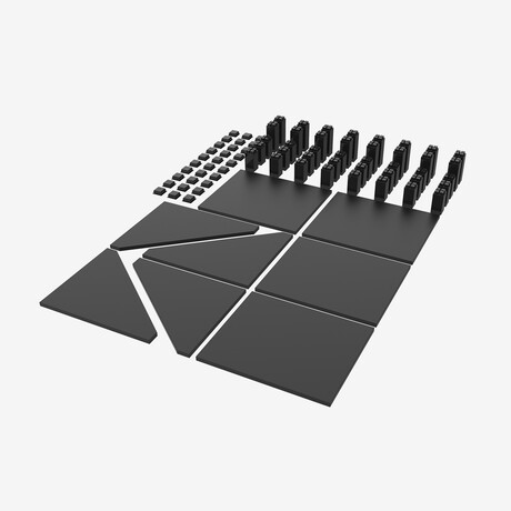 Magnetize Me Shelf // 8-Board Kit V2 (Black)