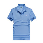 Arnaud Polo Shirt // Light Blue (XL)
