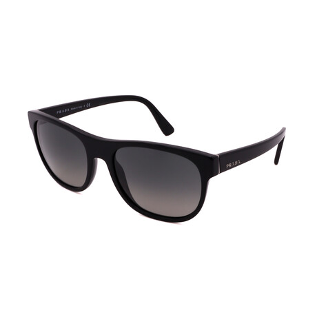 Men's Square PR04XS-1ABZDO Sunglasses // Black