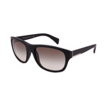 Men's PR14VS-1BO0A7 Square Sunglasses // Matte Black