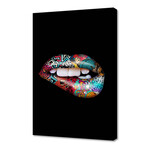 Graffiti Lips (12"H x 8"W x 0.2"D)