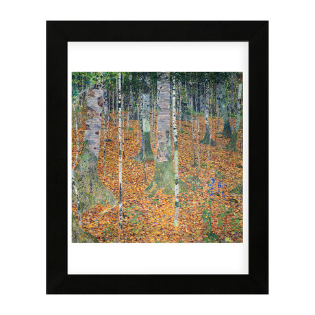 Birch Forest, 1903 (Black Frame)