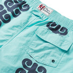 Stack-A-Tapa Swim Short // Blue Radiance (S)