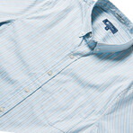 Lanai Stripe Tailored Shirt // Air Blue (L)