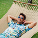 Trans Pacific 40's Button Down Shirt // Scenic (XS)