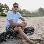 Washed Waiola Swim Short // Stretch Limo (M)