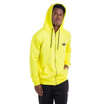 Perez Zip Hoodie // Yellow (XS)