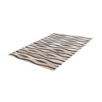 Neela // Ivory + Blue Rug (5'7" x 3'11")