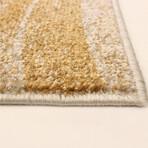 Neela // Ivory + Gold Rug (5'7" x 3'11")
