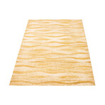 Neela // Ivory + Gold Rug (5'7" x 3'11")