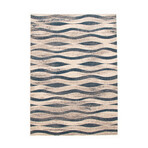 Neela // Ivory + Blue Rug (5'7" x 3'11")
