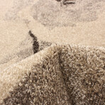 Karina // Ivory + Brown (3'11" x 5'7")