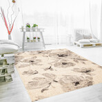 Karina // Ivory + Brown (3'11" x 5'7")