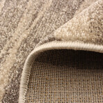 Neela // Ivory + Gray Rug (5'7" x 3'11")