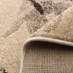 Karina // Ivory + Brown (3'11" x 5'7")