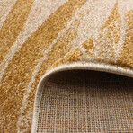 Neela // Ivory + Gold Rug (5'7" x 3'11")
