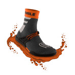 100% Waterproof Packable Sock Shoes // Stone Orange (US: 5)