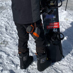 100% Waterproof Packable Sock Shoes // Arctic Orange (US: 7)