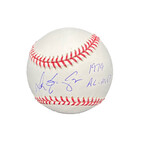 Don Baylor // Signed Baseball + Inscription // California Angels