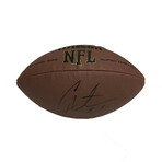 Cam Newton // Signed Football // New England Patriots