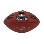 Tom Brady // Signed Super Bowl XLIX Football // New England Patriots