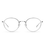 Unisex Yster Blue Light Blocking Glasses // Silver