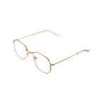 Unisex Eyasi Blue Light Blocking Glasses // Gold