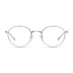 Unisex Yuda Blue Light Blocking Glasses // Rose