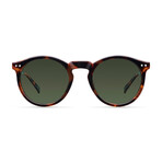 Unisex Bio Kubu Polarized Sunglasses // Havana + Green