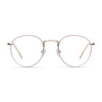 Unisex Yster Blue Light Blocking Glasses // Rose