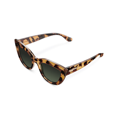 Unisex Bio Karoo Polarized Sunglasses // Havana + Green