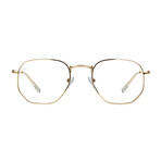 Unisex Eyasi Blue Light Blocking Glasses // Gold