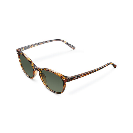 Unisex Bio Banna Polarized Sunglasses // Havana + Green