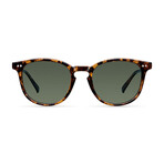 Unisex Bio Banna Polarized Sunglasses // Havana + Green