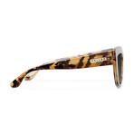 Unisex Bio Karoo Polarized Sunglasses // Havana + Green