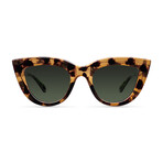 Unisex Bio Karoo Polarized Sunglasses // Havana + Green