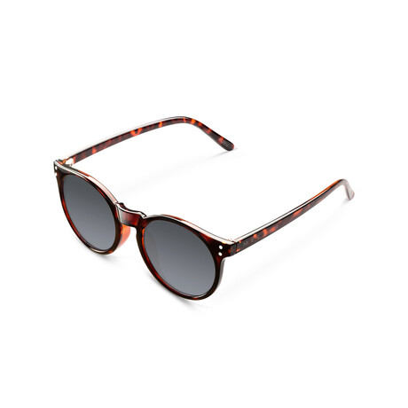 Unisex Kubu Polarized Sunglasses // Red + Black