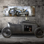Bar Cart // Full-size Classic Grand Prix Racer Roadster + Working Headlights